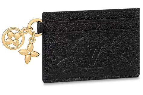 louis vuitton lv charms card holder|louis vuitton empreinte card holder.